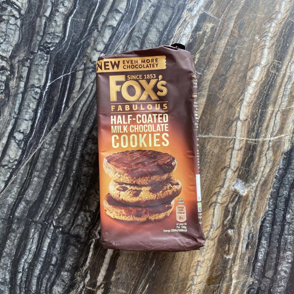 Fox Fabulous Half Coated Milk Chocolate Cookies Japan Corner