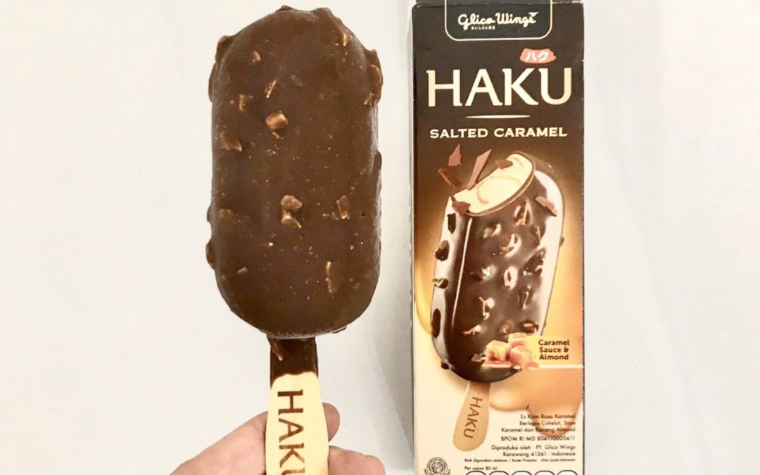 HAKU SALTED CARAMEL ICE CREAM