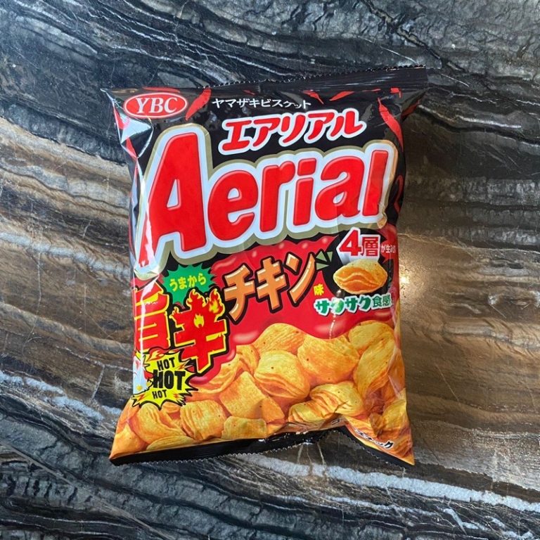 Aerial chips spicy chicken Japan Corner